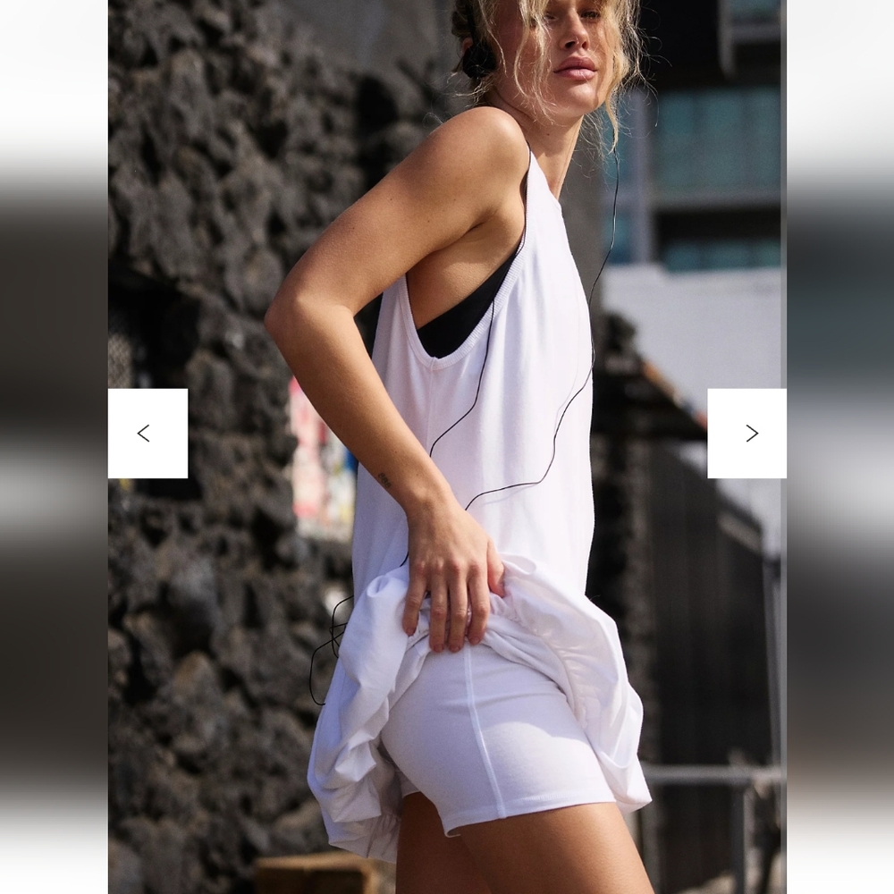 Fp Movement By Free People Hot Shot Bubble Set In White - Picture 3 of 6